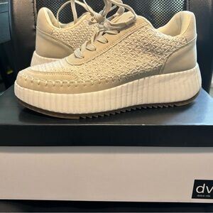 Dolce Vita Cream Platform Sneakers